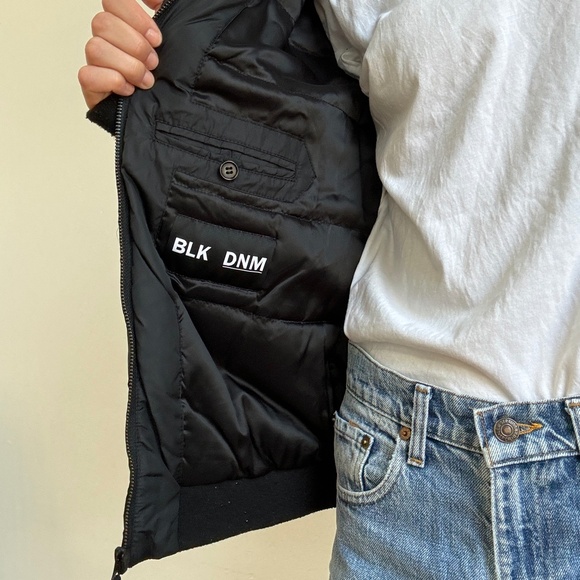 BLK DNM Black Bomber Jacket - Picture 4 of 6